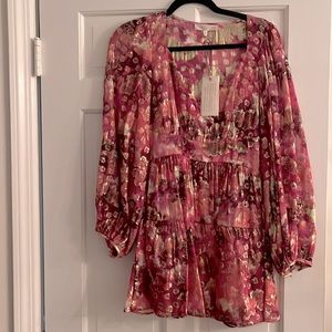 Brand new with tags LoveShackFancy Willis dress.